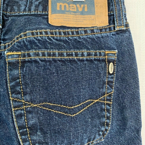 MAVI Molly Button Fly Flare Leg Low Rise Denim Jeans Women’s Size 27 Waist 90s